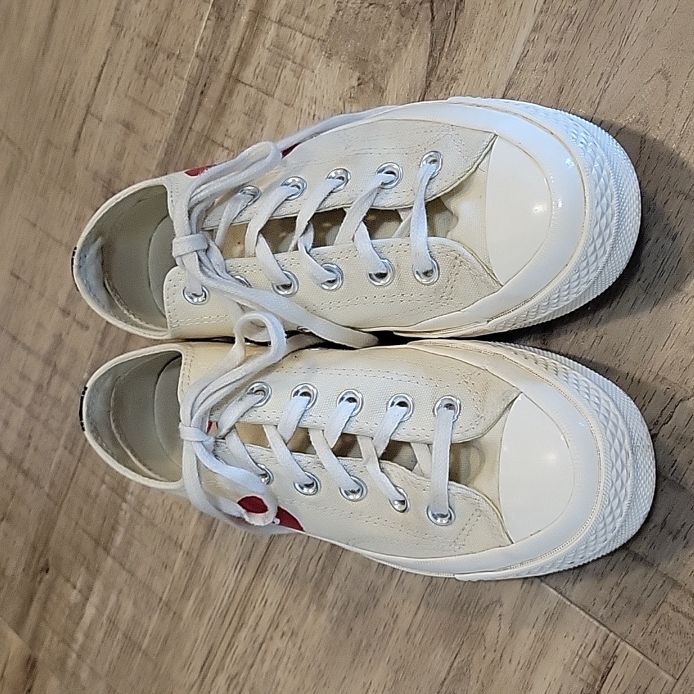 COMME des GARÇONS Converse Play 5.5 mens/7.5 womens